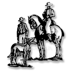 FIGURA DE PARED en FORJA mod. GALGUERO