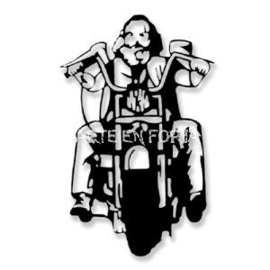 FIGURA DE PARED en FORJA mod. MOTERO CLASSIC