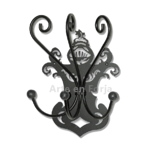 PERCHA de PARED en FORJA mod. ARMADURA