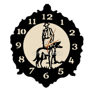 RELOJ de PARED en FORJA mod. GALGUERO