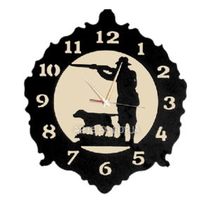 RELOJ de PARED en FORJA mod. CAZADOR 