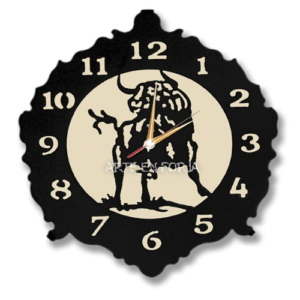 RELOJ de PARED en FORJA mod. TORO