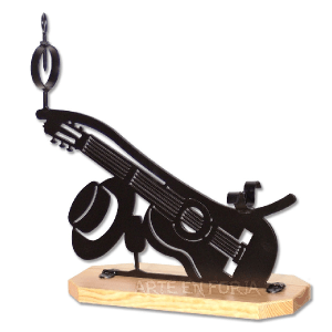 JAMONERO de FORJA Y MADERA mod. FLAMENCO