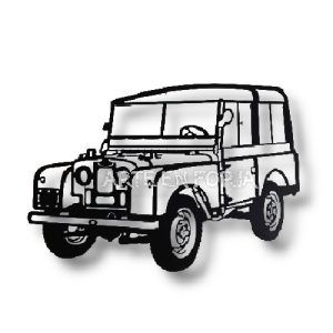 FIGURA de PARED en FORJA mod. LAND ROVER