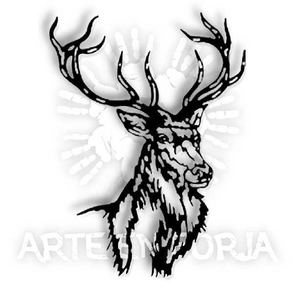 FIGURA de PARED en FORJA mod. CAB. CIERVO - Imagen 3