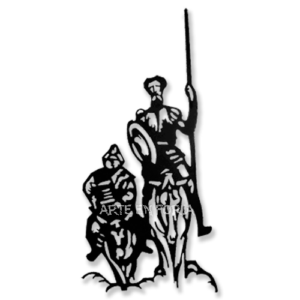 FIGURA de PARED en FORJA mod. QUIJOTE