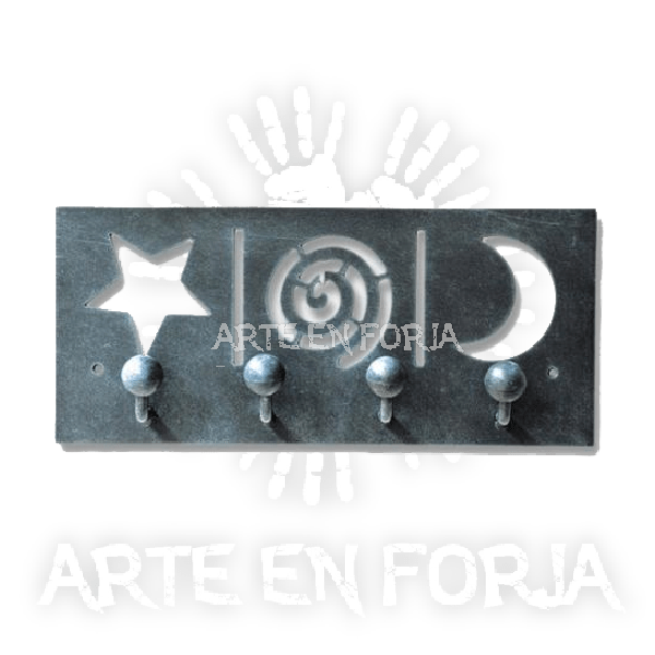Percha de Forja mod. ESPIRAL - Imagen 3