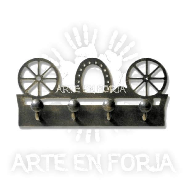 Percha de Forja mod. HERRADURA - Imagen 3