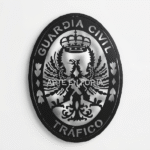 FIGURA de PARED en FORJA mod. GUARDIA CIVIL TRÁFICO