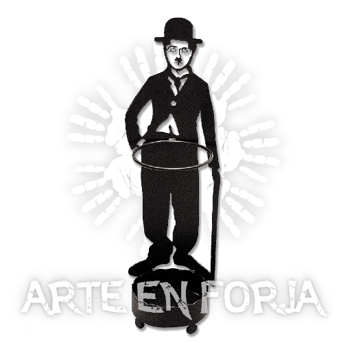 PARAGÜERO de FORJA mod. CHAPLIN - Imagen 4
