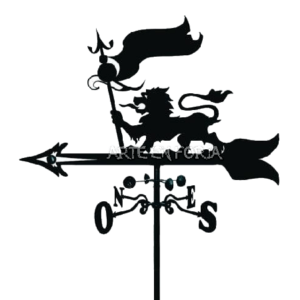 Veleta de Forja LEÓN ABANDERADO – ARTE EN FORJA