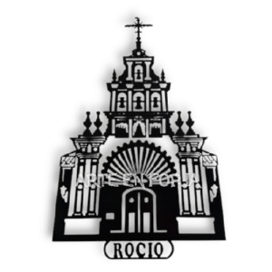 La FIGURA de PARED en HIERRO mod. ERMITA Virgen del Rocío