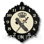 RELOJ de PARED en FORJA mod. GUARDIA CIVIL